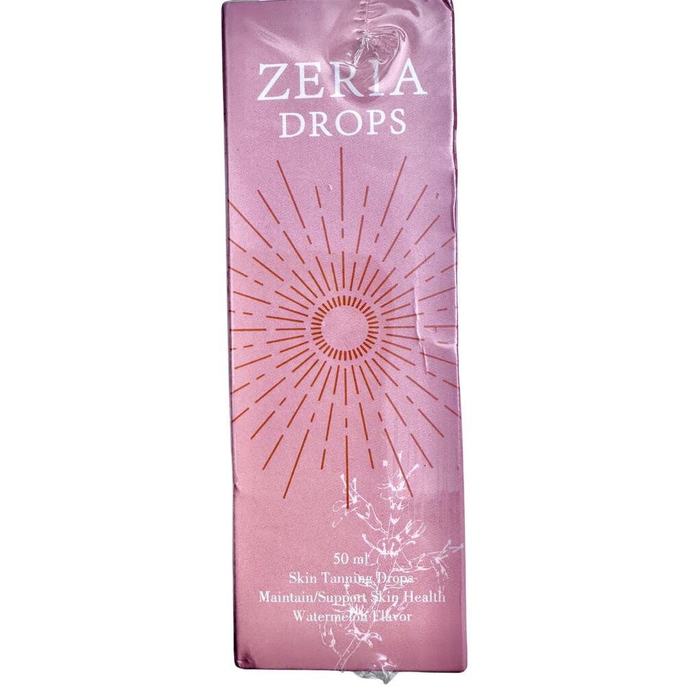 Zeria Sunless Tanning Drops 50 mL – Watermelon | New Sealed | Buy 1 or 2 Bundle‎